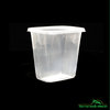 Breeding cup, ribbed, square 500ml