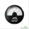 Terra-Exotica - Thermometer analog - schwarz (selbstklebend)